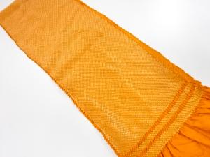 正絹　振袖用　絞り　帯揚げ